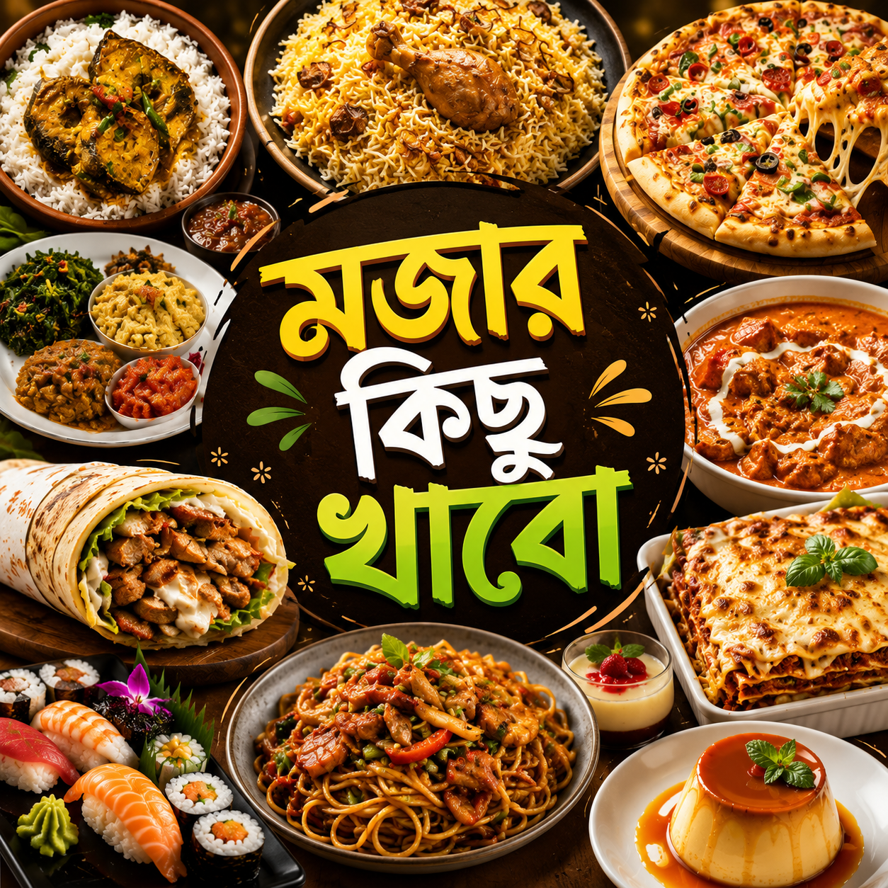 মজার কিছু খাবো
