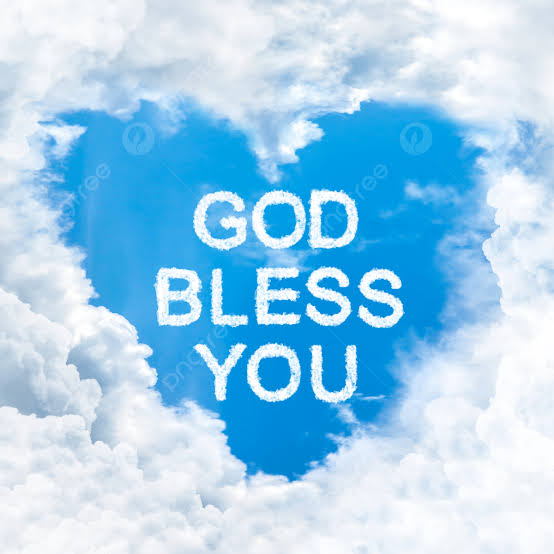 God bless you