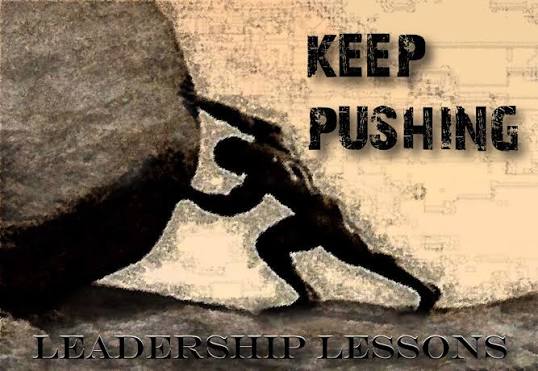 Keep pushing